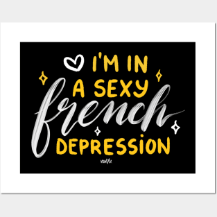 Sexy French Depression Posters and Art